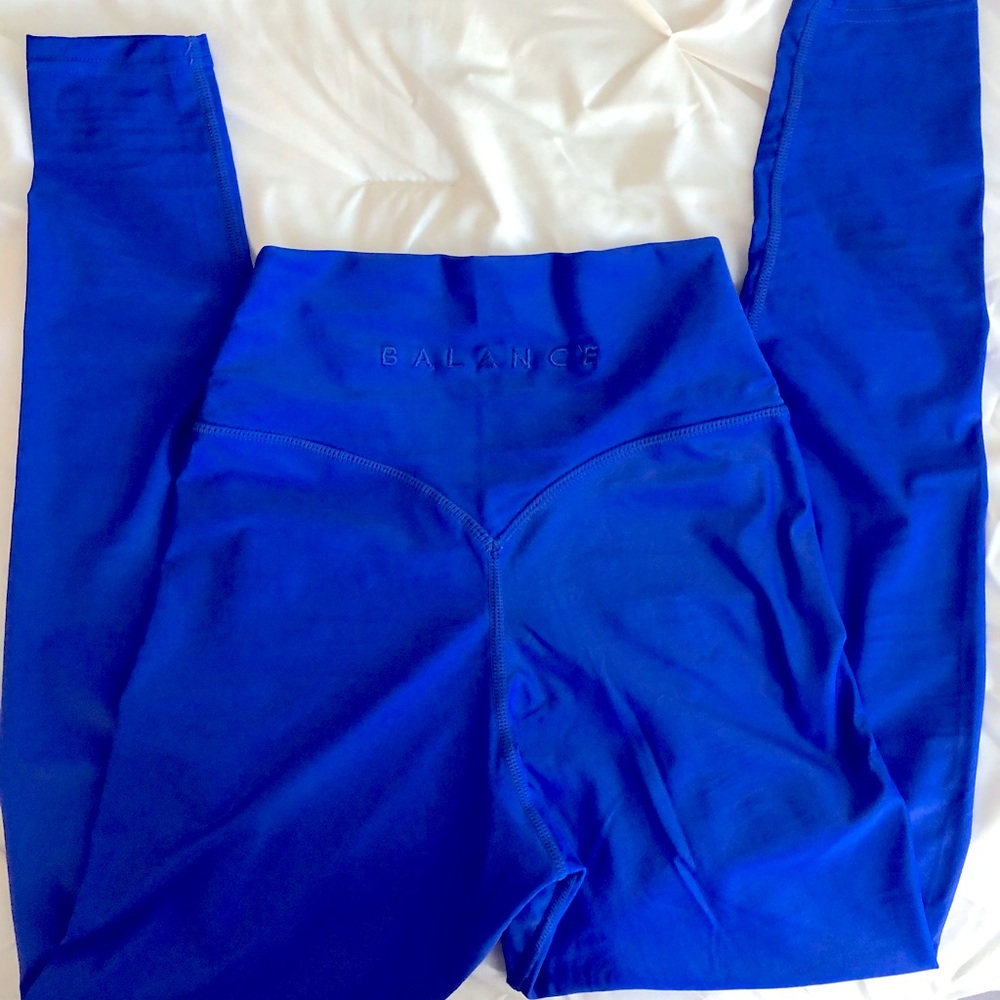 Balance Athletica XS Blue Leggings